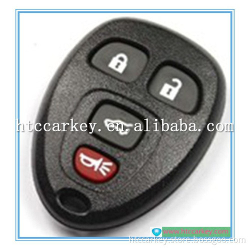 auto key for GMC 3+1 buttons remote case